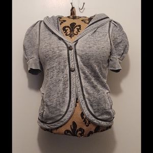 Juicy Couture Short Sleeve Hoodie